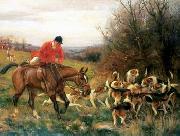 unknow artist, Classical hunting fox, Equestrian and Beautiful Horses, 199.